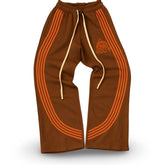 Starseed Studios BROWN/ ORANGE FRENCH TERRY PANT